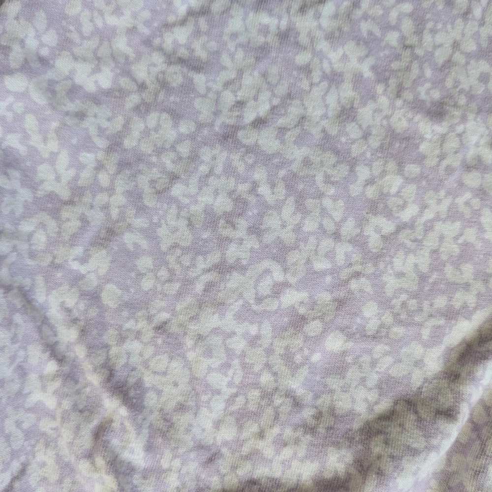 Women's Wednesday’s Girl Pajama Set - Lavender Floral, Size S - Picture 2 of 3